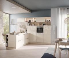Cuisine crème : façades brillantes et four encastrable pour un style contemporain - 3