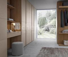 Armoire avec Niche Modulable et portes en cuir | Élégance et Fonctionnalité - 2