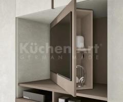 Armoire moderne Double Face Modulable avec TV Rotatif Intégrée | Solution Innovante pour Chambre - 3