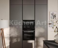 Cuisine au Design Épuré avec Éclairage LED, Surface en Verre et Fonctionnalités Modernes - 3