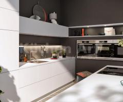 Cuisine AV 2065 Blanc Polaire | Lignes pures et design d’exception - 3