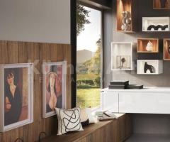 Cuisine blanc cristal & BALI noyer | PERFECT BRILLANT-GL - 2